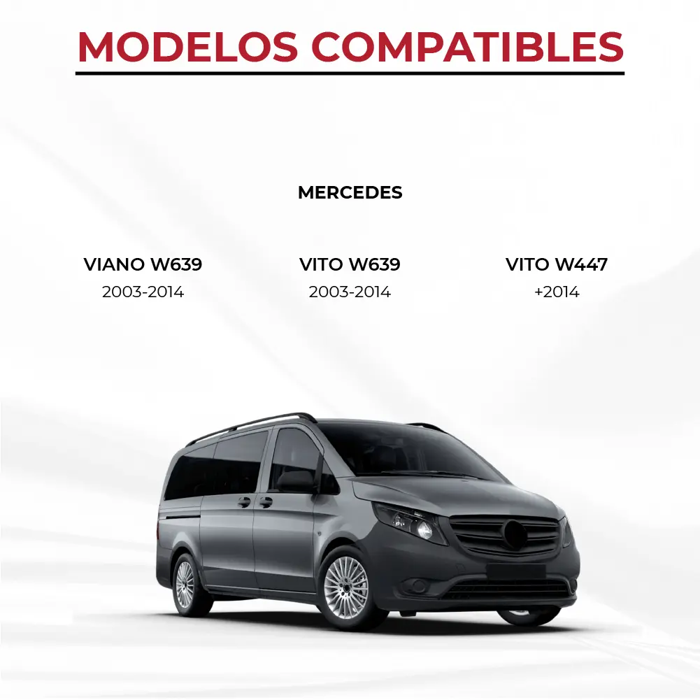 Cama Delantera para Mercedes Viano W639 (2003-2014) - Vito (2014-2026) - Imagen 6