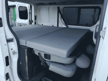 Camper Matratze für Renault Trafic, Opel Vivaro, Nissan Primastar