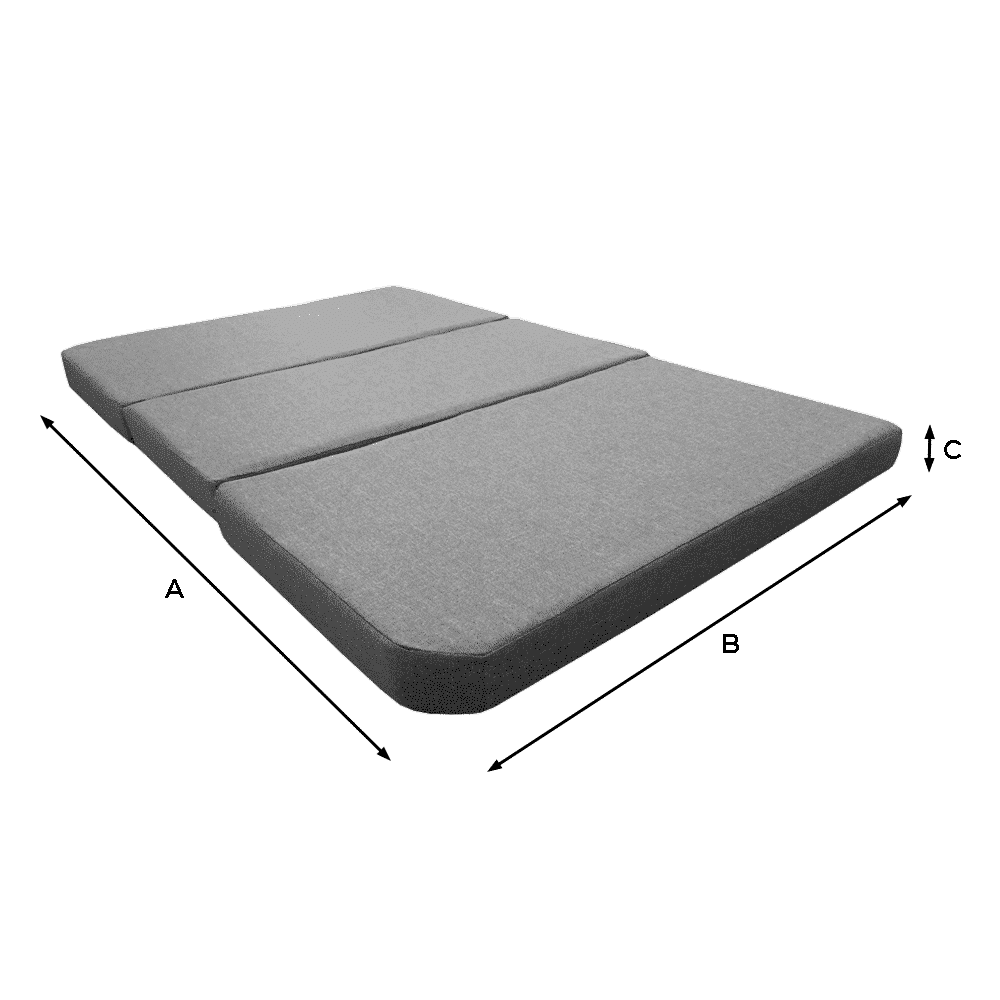 Foam mattress made to measure