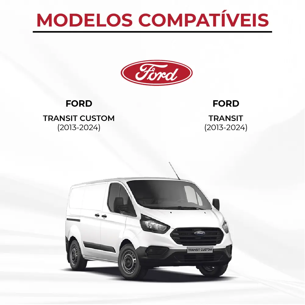Modelos compatible para cama delantera Ford Transit Custom y Ford Transit (2013-2024)