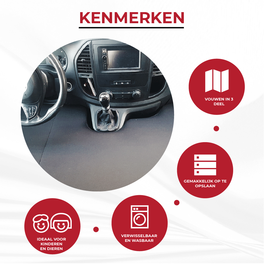 Cama delantera para mercedes vito tourer