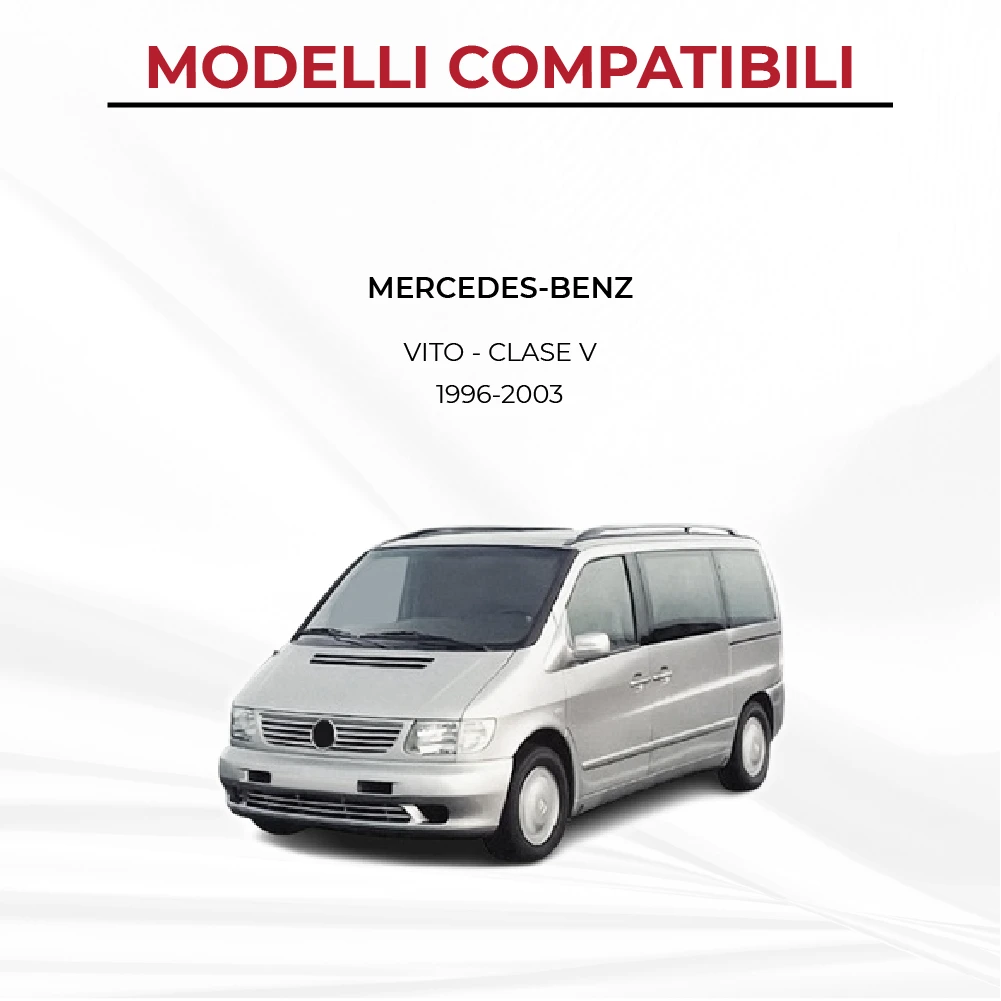 Letto anteriore per Mercedes Vito W638 (1996-2003) - immagine 6