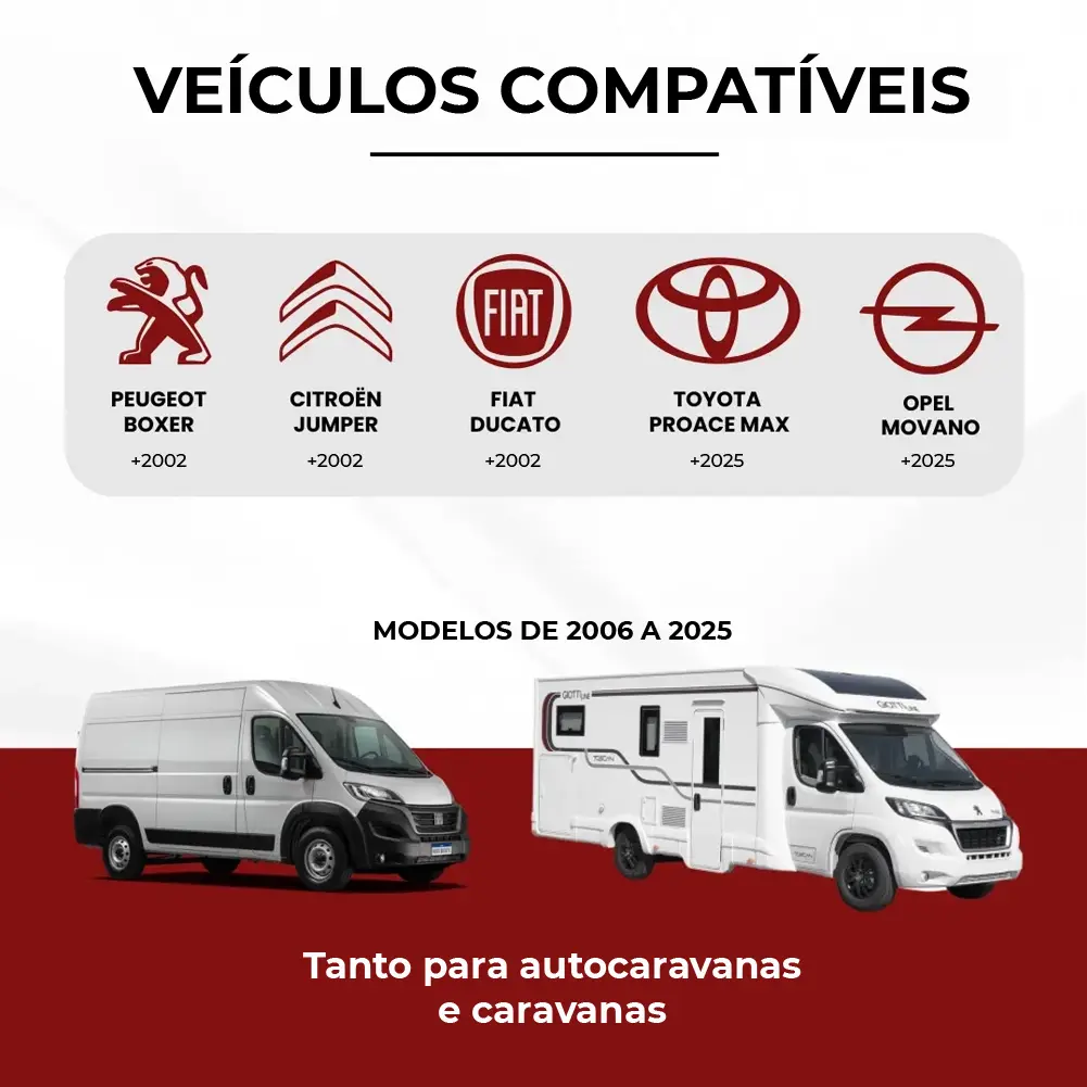 Par de Capas de Assento Premium para Fiat Ducato Montecarlo - Image 5