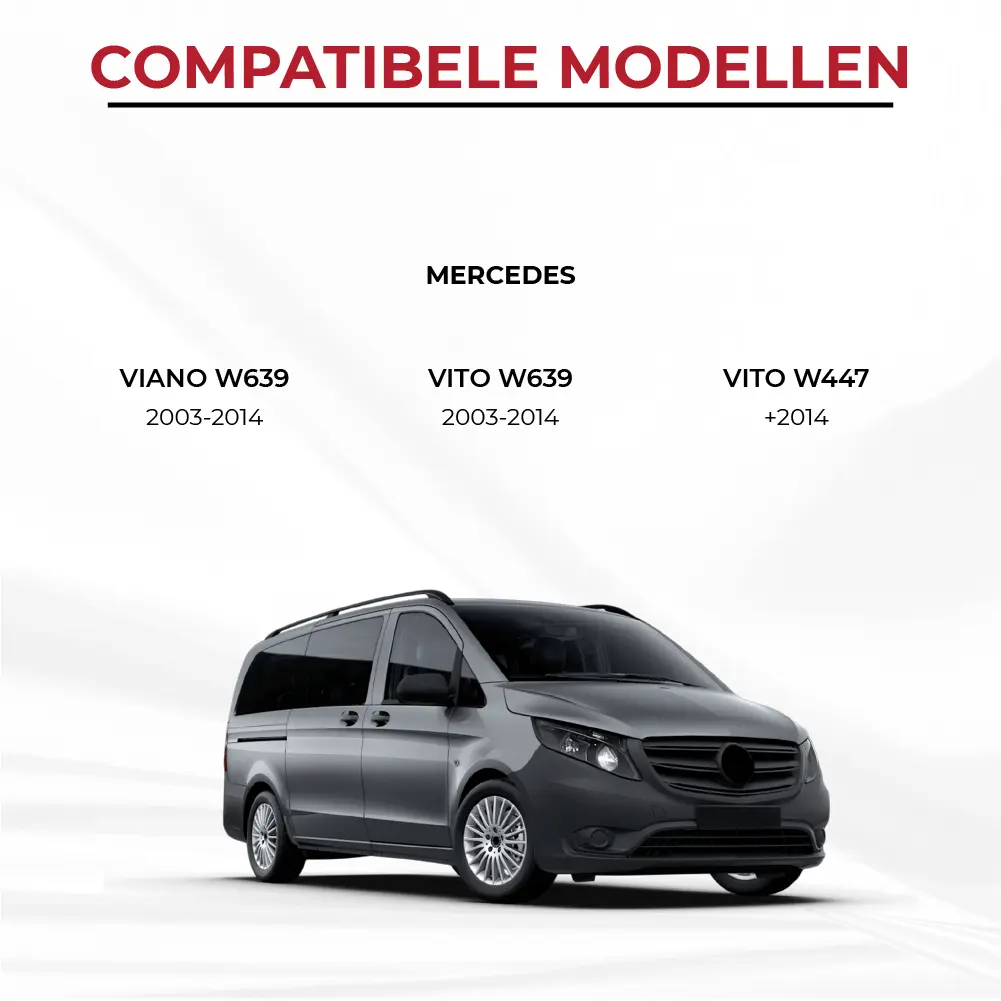 Voorbed voor Mercedes Viano W639 (2003-2014) - Vito (2014-2026) - Afbeelding 6